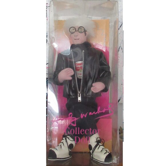 Andy Warhol collectable doll, Vintage 2000, Artist, Pop Art, Classic - Picture 8 of 12